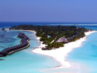 Maldives - Kuredu Island Resort - Vue aérienne