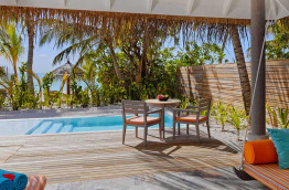 Maldives - Anantara Dhigu Resort and Spa - Sunset Beach Pool Vila