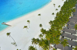 Maldives - Atmosphere Kanifushi - Vue aérienne des villas