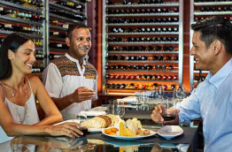 Maldives - Conrad Maldives Rangali Island - Cheese and Wine Bar