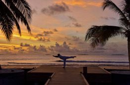 Maldives - Dhigali Maldives - Séance de Yoga