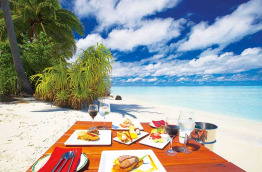 Maldives - Filitheyo Island Resort - Pique-nique sur la plage