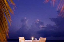 Maldives - Huvafen Fushi - Dîner romantique