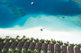 Maldives - OBLU Select at Sangeli - Vue aérienne des Beach Villas
