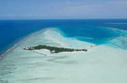 Maldives - Rihiveli The Dream - Vue aérienne