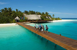 Maldives - Sun Siyam Vilu Reef - Jetée d'arrivée