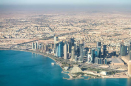Qatar - Survol du Qatar en montgolfière © Shutterstock, Gagliardi Photography