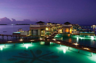 Maldives - Angsana Velavaru - InOcean Villas de nuit