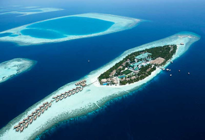 Maldives - Vilamendhoo Island Resort and Spa - Vue aérienne