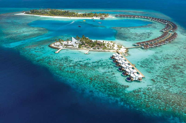 Maldives - OBLU Select at Sangeli - Vue aérienne