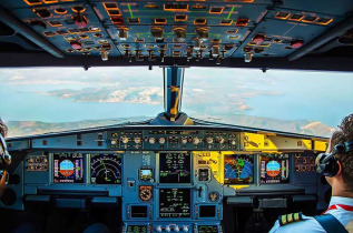 Air Malta - Cockpit