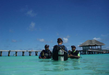 Maldives - Euro Divers - Cours de plongée