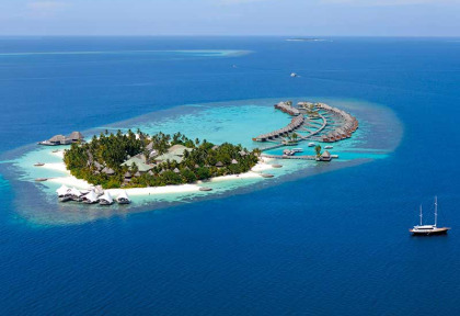 Maldives - W Retreat & Spa - Vue aérienne
