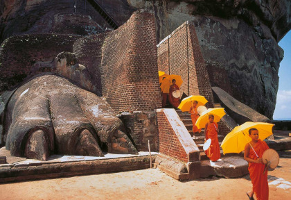 Sri Lanka - Sigiriya, Rocher du Lion